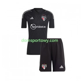 Koszulka São Paulo FC Bramkarska Dziecięcy Domowe Koszulki Piłkarskie 2023-2024 Krótki Rękaw
